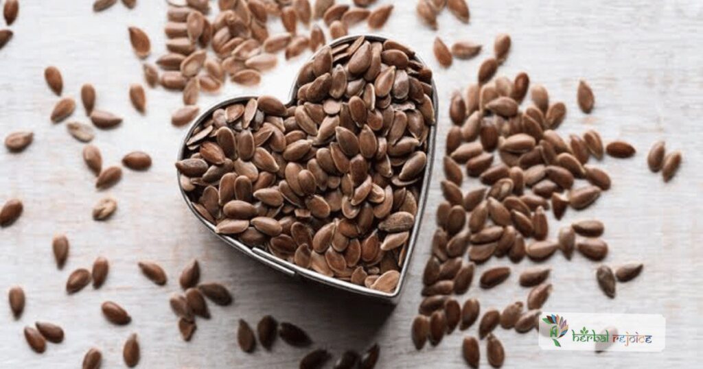 flaxseed rich in fibre, omega-3 fatty acids, and phytoestrogens